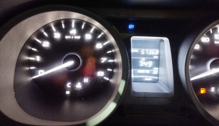 2017 Tata TIGOR XZ (O) PETROL, Petrol, Manual, 57,368 km, Odometer Image