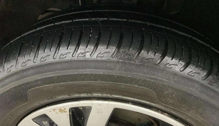 2023 Tata Tiago XT RHYTHM PETROL, Petrol, Manual, 14,809 km, Left Rear Tyre Tread