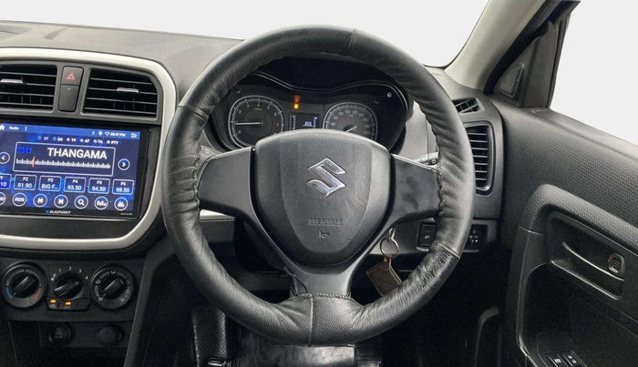 2020 Maruti Vitara Brezza LXI, Petrol, Manual, 50,728 km, Steering Wheel Close Up