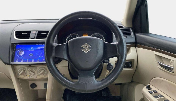 2015 Maruti Swift Dzire VXI, Petrol, Manual, 98,263 km, Steering Wheel Close Up