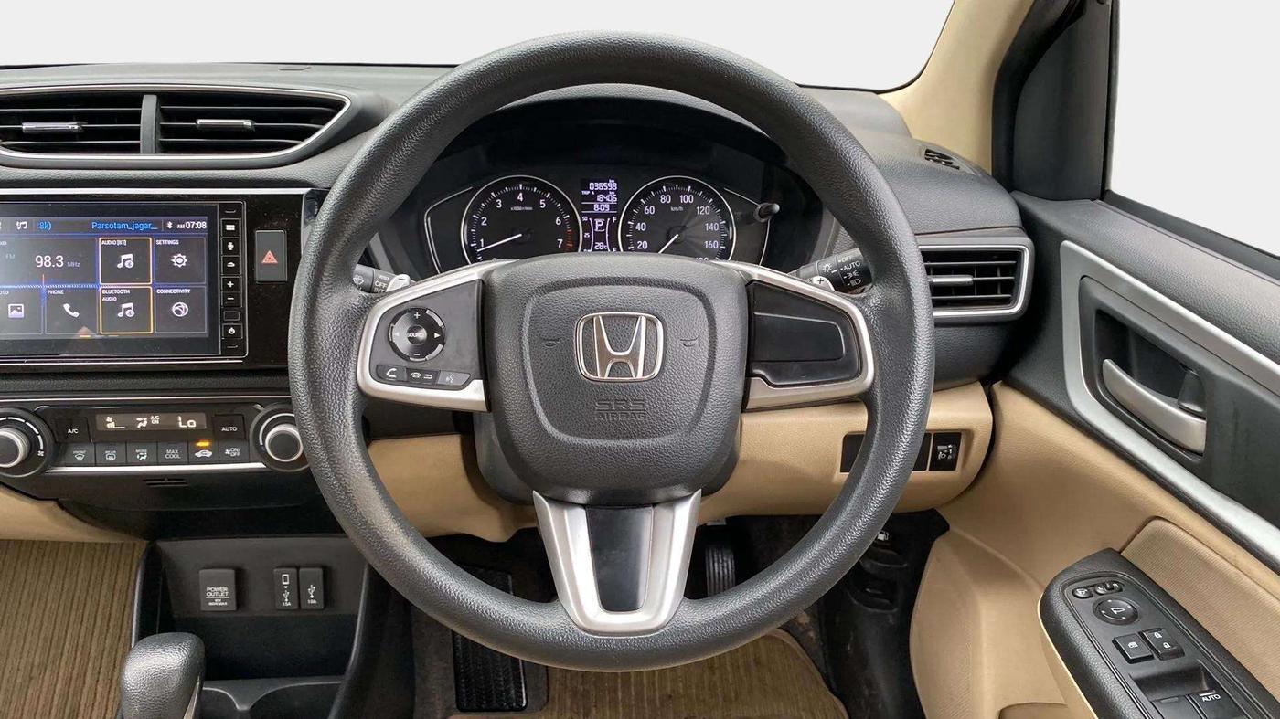 2021 Honda Amaze 1.2L I-VTEC VX CVT, Petrol, Automatic, 36,630 km, Steering Wheel Close Up