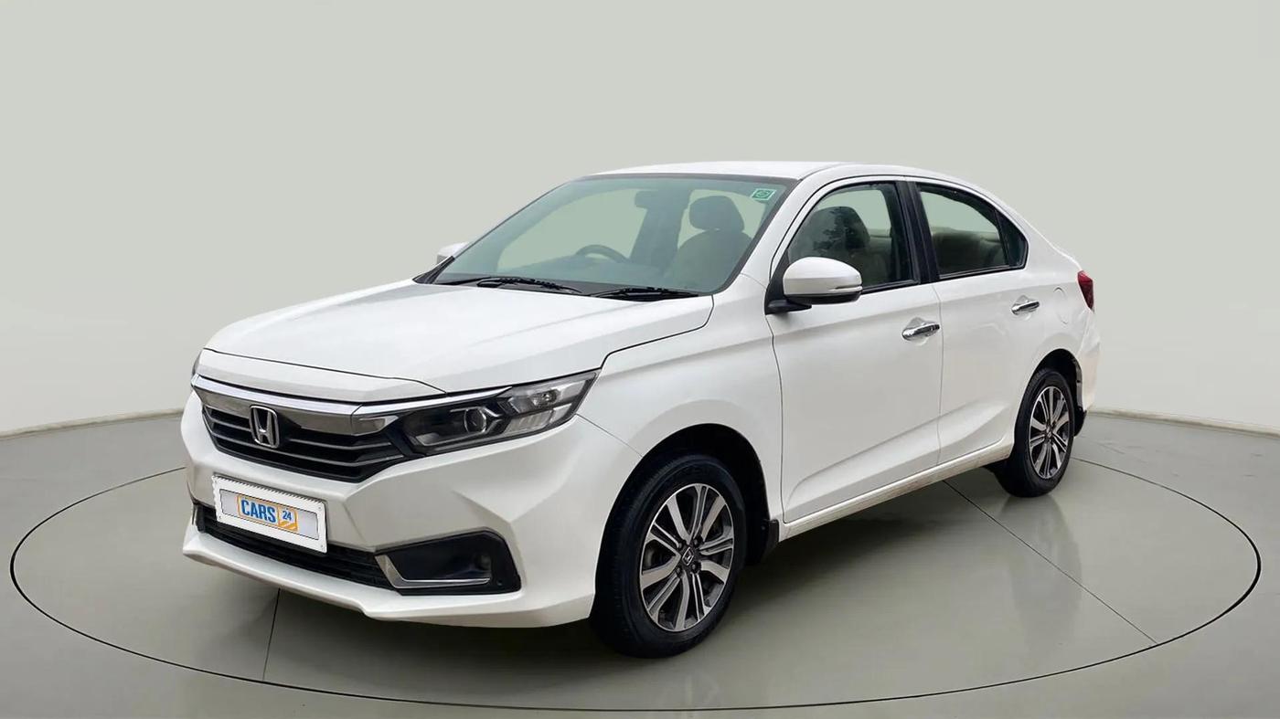 2021 Honda Amaze 1.2L I-VTEC VX CVT, Petrol, Automatic, 36,630 km, Left Front Diagonal