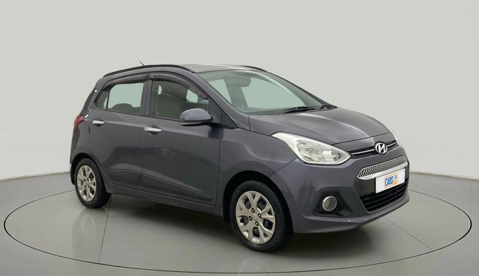 2014 Hyundai Grand i10 SPORTZ 1.2 KAPPA VTVT, CNG, Manual, 56,886 km, Right Front Diagonal
