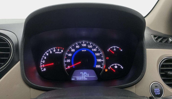 2014 Hyundai Grand i10 SPORTZ 1.2 KAPPA VTVT, CNG, Manual, 56,886 km, Odometer Image