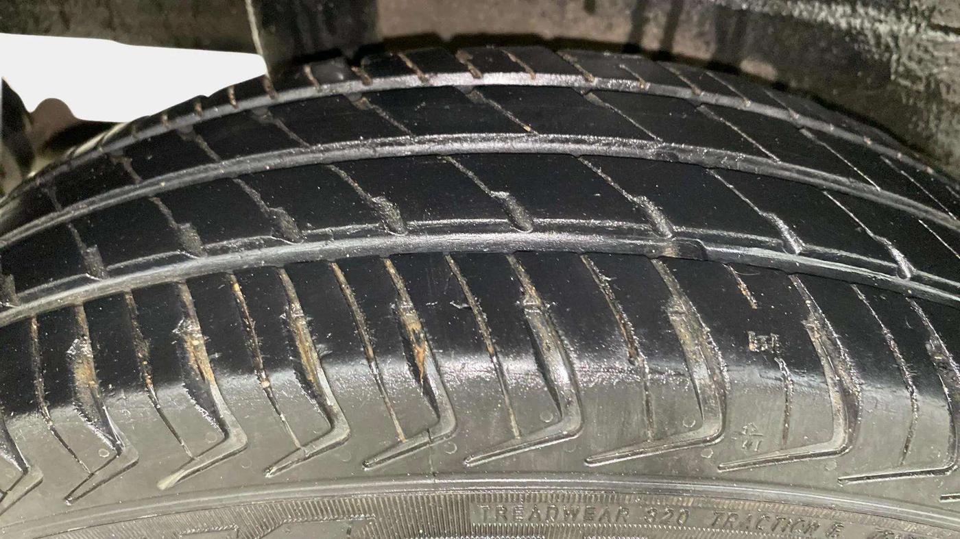 2023 Maruti Alto K10 VXI PLUS, Petrol, Manual, 50,171 km, Right Rear Tyre Tread