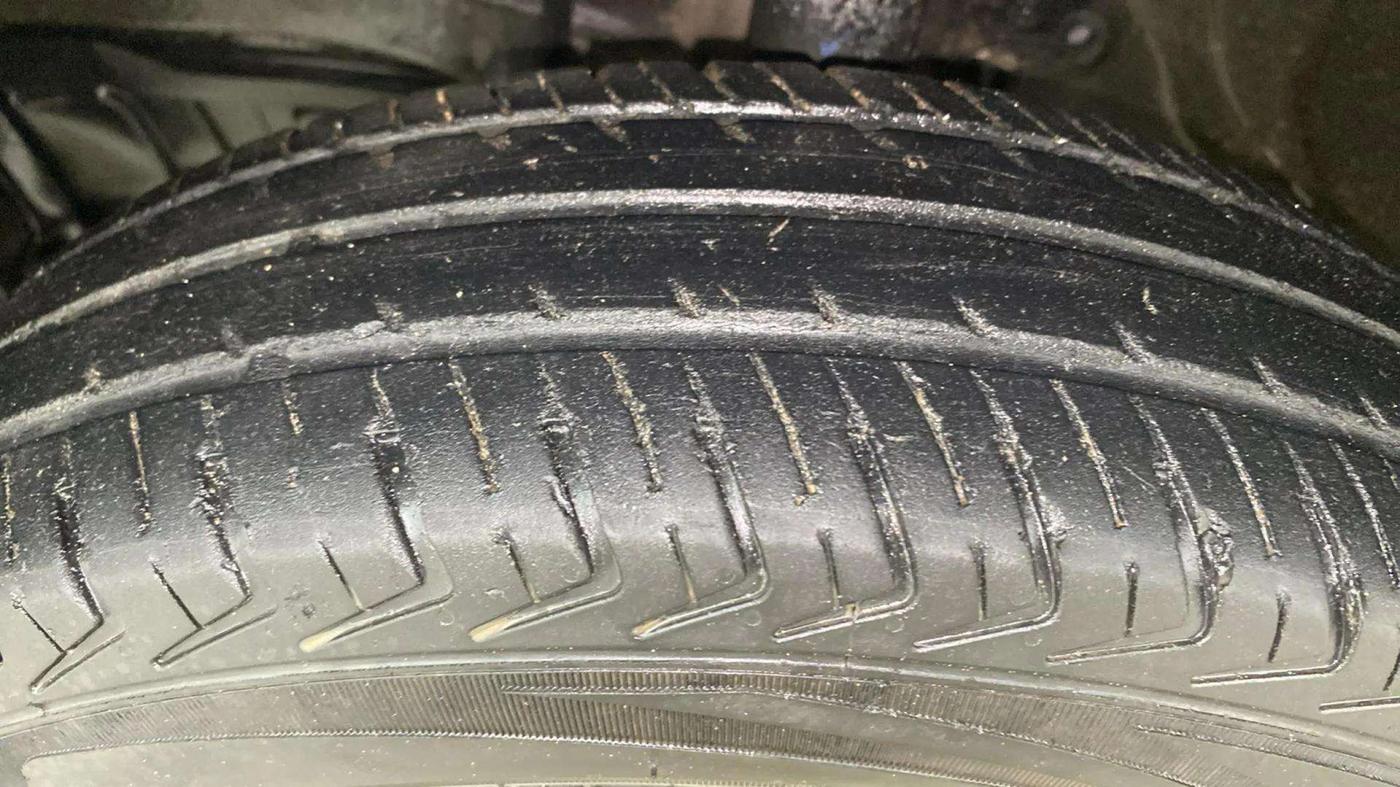 2023 Maruti Alto K10 VXI PLUS, Petrol, Manual, 50,171 km, Left Front Tyre Tread