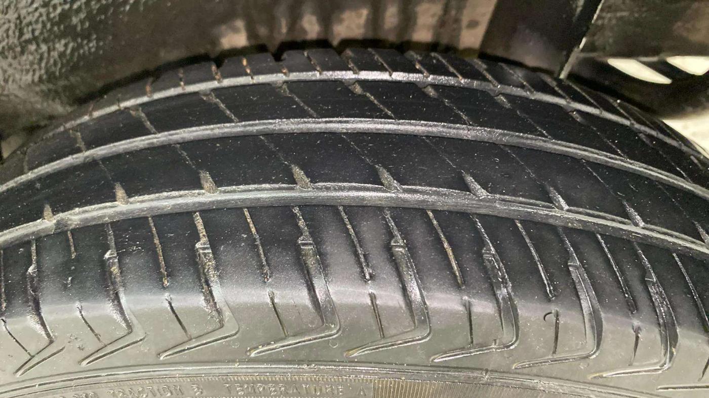2023 Maruti Alto K10 VXI PLUS, Petrol, Manual, 50,171 km, Left Rear Tyre Tread