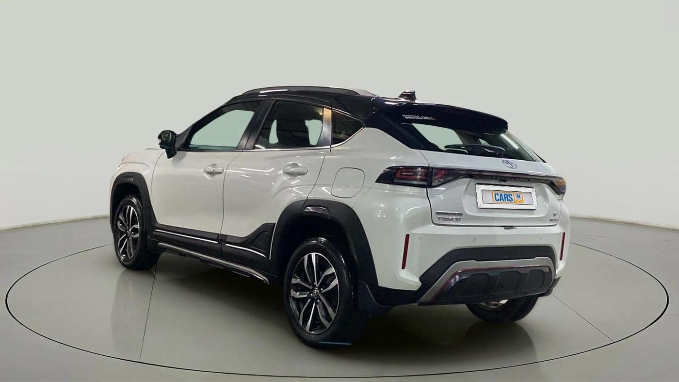2024 Toyota Urban Cruiser Taisor V 1.0 Petrol AT, Petrol, Automatic, 11,387 km, Left Back Diagonal