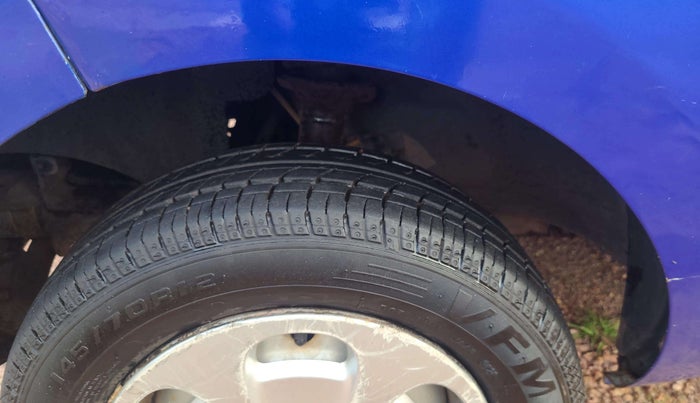 2017 Tata Nano TWIST XTA, Petrol, Automatic, 39,136 km, Left Front Tyre Tread