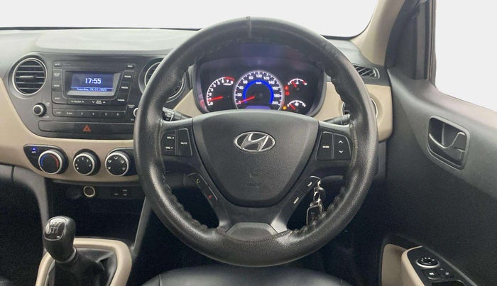 2018 Hyundai Grand i10 MAGNA 1.2 KAPPA VTVT, Petrol, Manual, 45,748 km, Steering Wheel Close Up