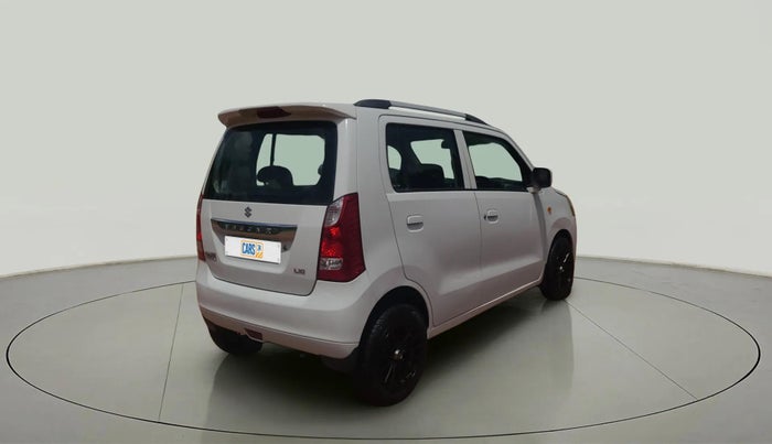 2011 Maruti Wagon R 1.0 LXI, Petrol, Manual, 72,154 km, Right Back Diagonal