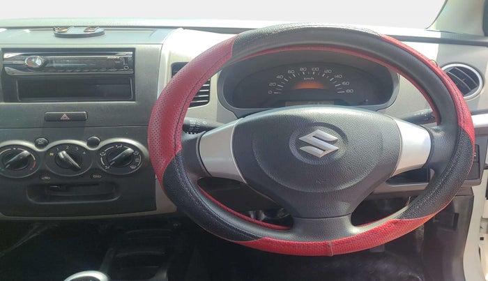 2011 Maruti Wagon R 1.0 LXI, Petrol, Manual, 72,154 km, Steering Wheel Close Up