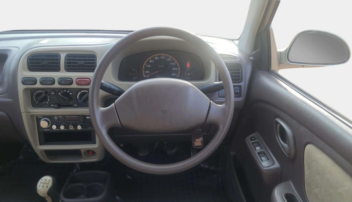 2009 Maruti Alto LXI, Petrol, Manual, 95,100 km, Steering Wheel Close Up
