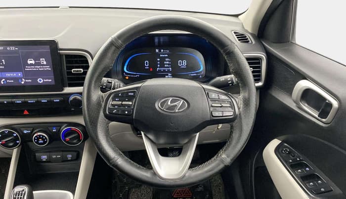 2022 Hyundai VENUE S (O) 1.0 TURBO IMT, Petrol, Manual, 58,193 km, Steering Wheel Close Up