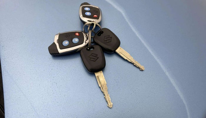 2022 Maruti New Wagon-R LXI CNG 1.0, CNG, Manual, 4,029 km, Key Close Up
