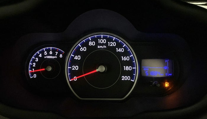 2013 Hyundai i10 SPORTZ 1.2, Petrol, Manual, 51,884 km, Odometer Image