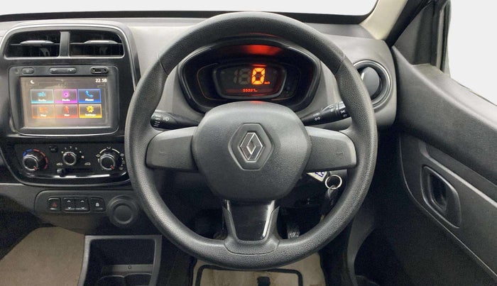 2017 Renault Kwid RXT 1.0, Petrol, Manual, 55,086 km, Steering Wheel Close Up