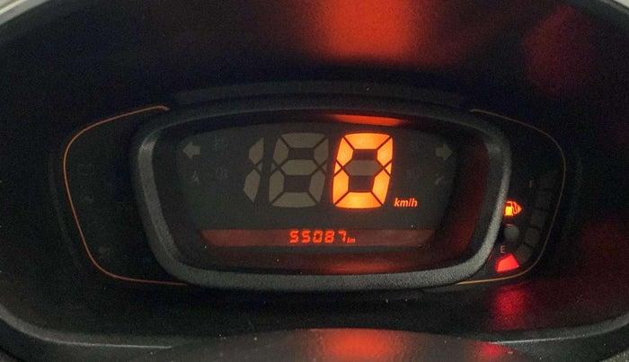 2017 Renault Kwid RXT 1.0, Petrol, Manual, 55,086 km, Odometer Image