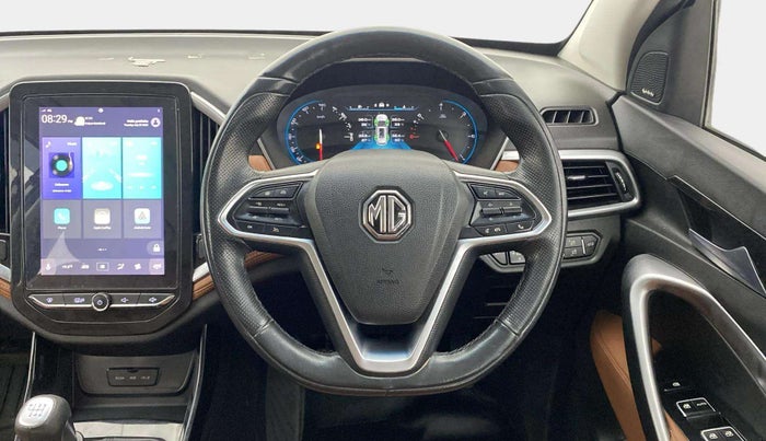 2020 MG HECTOR PLUS SHARP 1.5 PETROL TURBO HYBRID MT 6-STR, Petrol, Manual, 46,537 km, Steering Wheel Close Up
