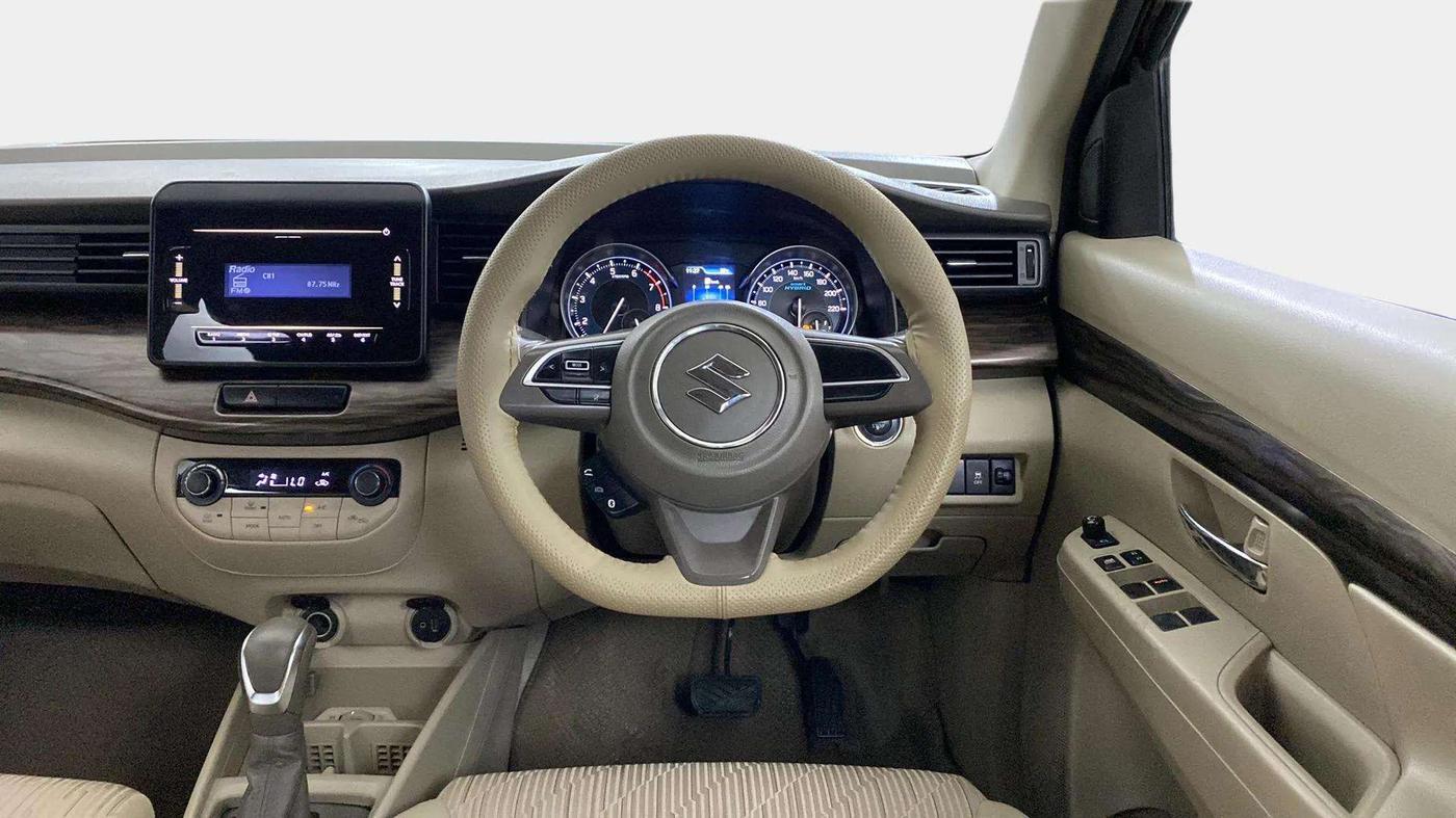 2019 Maruti Ertiga ZXI AT SHVS, Petrol, Automatic, 67,541 km, Steering Wheel Close Up