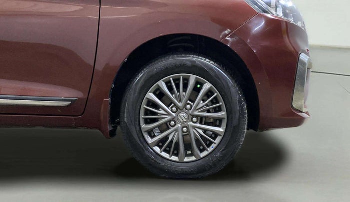 2019 Maruti Ertiga ZXI AT SHVS, Petrol, Automatic, 67,541 km, Right Front Wheel
