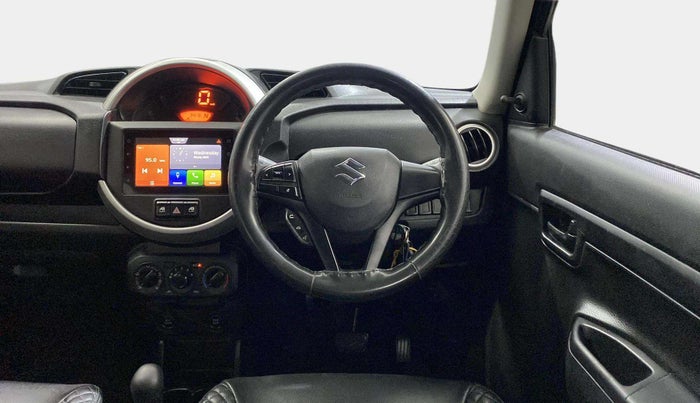 2021 Maruti S PRESSO VXI PLUS AMT, Petrol, Automatic, 34,627 km, Steering Wheel Close Up