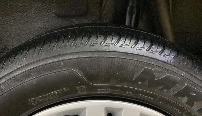 2021 Maruti S PRESSO VXI PLUS AMT, Petrol, Automatic, 34,627 km, Left Rear Tyre Tread