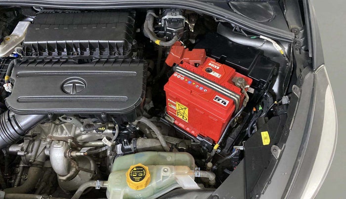 2022 Tata TIGOR XZ PLUS CNG, CNG, Manual, 74,221 km, Engine View - Left