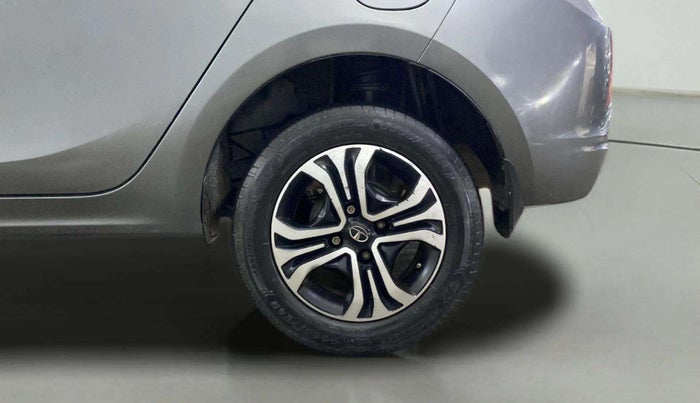2022 Tata TIGOR XZ PLUS CNG, CNG, Manual, 74,221 km, Left Rear Wheel