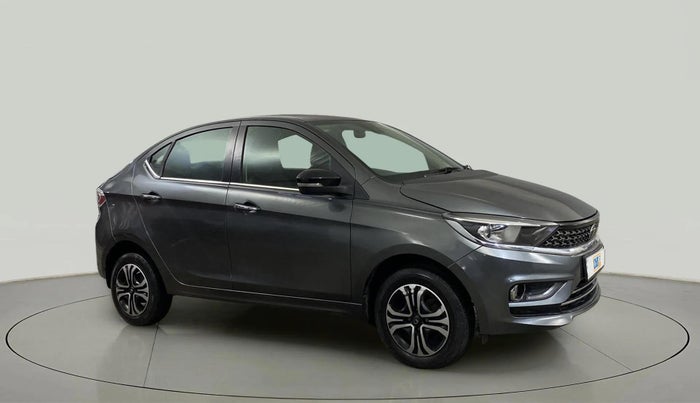 2022 Tata TIGOR XZ PLUS CNG, CNG, Manual, 74,221 km, Right Front Diagonal