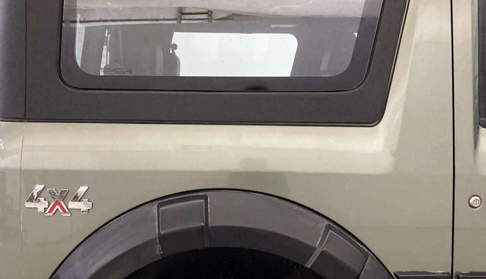 2022 Mahindra Thar LX HT PETROL 4WD MT, Petrol, Manual, 9,212 km, RHS Rear Door