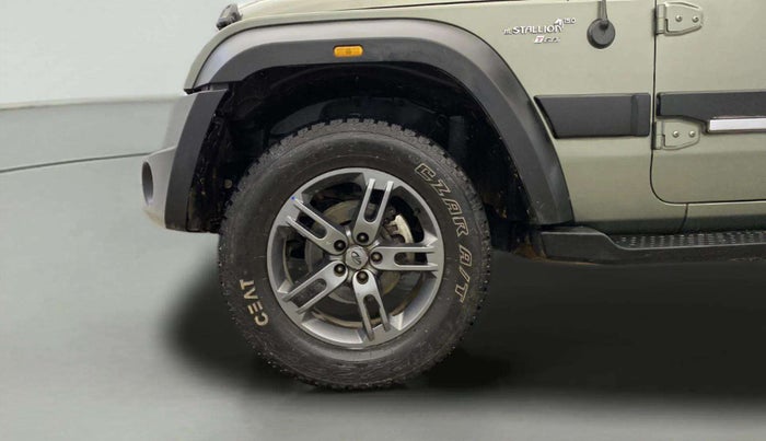 2022 Mahindra Thar LX HT PETROL 4WD MT, Petrol, Manual, 9,212 km, Left Front Wheel