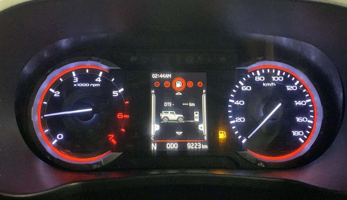 2022 Mahindra Thar LX HT PETROL 4WD MT, Petrol, Manual, 9,212 km, Odometer Image