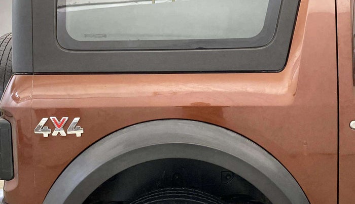 2021 Mahindra Thar LX D AT 4WD HT, Diesel, Automatic, 52,895 km, RHS Rear Door