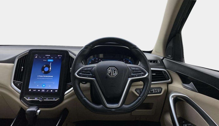 2022 MG HECTOR SHARP 1.5 PETROL CVT, Petrol, Automatic, 79,455 km, Steering Wheel Close Up