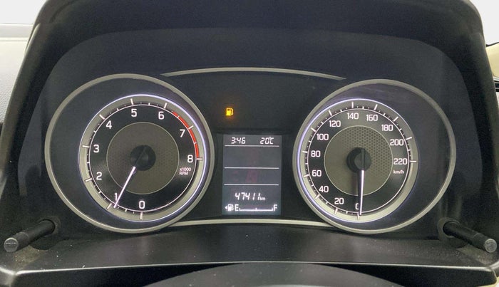 2018 Maruti Dzire ZXI PLUS, Petrol, Manual, 47,364 km, Odometer Image