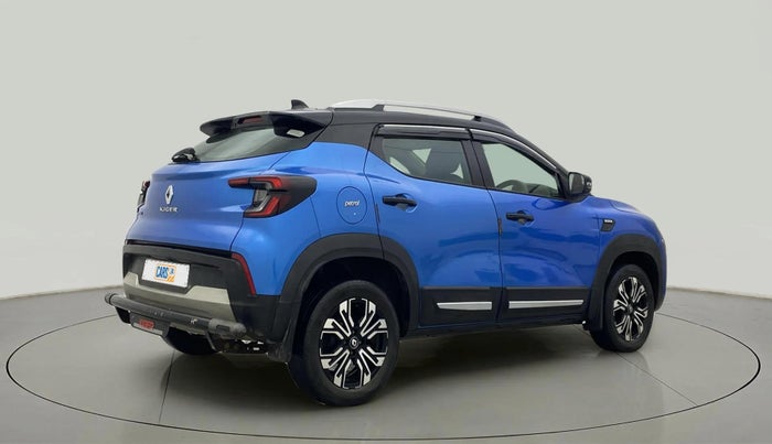 2022 Renault Kiger RXZ AMT, Petrol, Automatic, 74,714 km, Right Back Diagonal