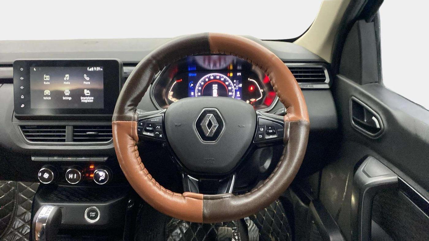 2022 Renault Kiger RXZ AMT, Petrol, Automatic, 75,045 km, Steering Wheel Close Up