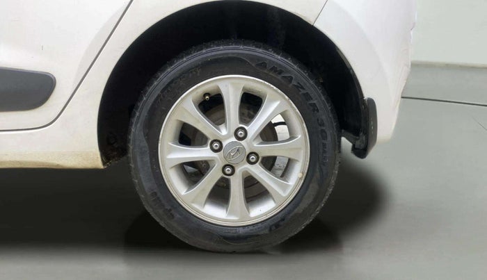 2014 Hyundai Grand i10 ASTA 1.2 KAPPA VTVT, Petrol, Manual, 57,048 km, Left Rear Wheel