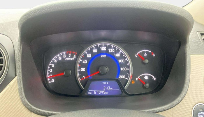 2014 Hyundai Grand i10 ASTA 1.2 KAPPA VTVT, Petrol, Manual, 57,048 km, Odometer Image