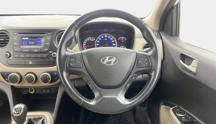 2014 Hyundai Grand i10 ASTA 1.2 KAPPA VTVT, Petrol, Manual, 57,048 km, Steering Wheel Close Up