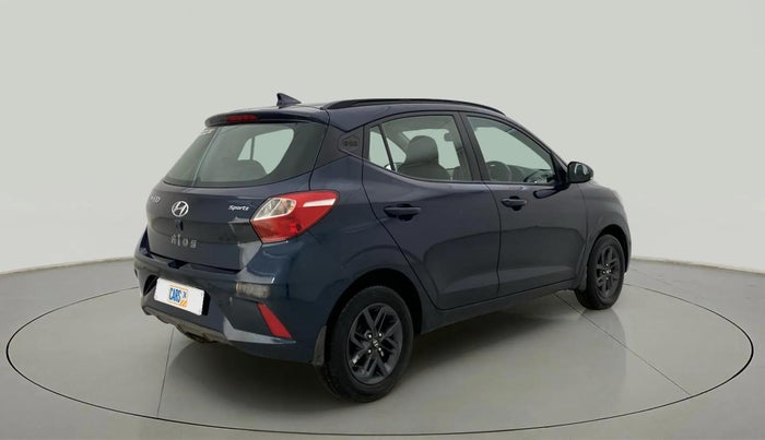 2021 Hyundai GRAND I10 NIOS SPORTZ 1.2 KAPPA VTVT CNG, CNG, Manual, 77,896 km, Right Back Diagonal