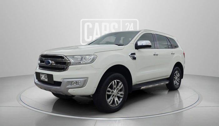 2017 Ford Endeavour TITANIUM 3.2 4X4 AT, Diesel, Automatic, 1,26,992 km, Left Front Diagonal