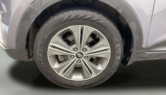 2017 Hyundai Creta SX PLUS AT 1.6 PETROL, Petrol, Automatic, 89,114 km, Left Front Wheel