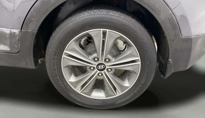 2017 Hyundai Creta SX PLUS AT 1.6 PETROL, Petrol, Automatic, 89,114 km, Left Rear Wheel