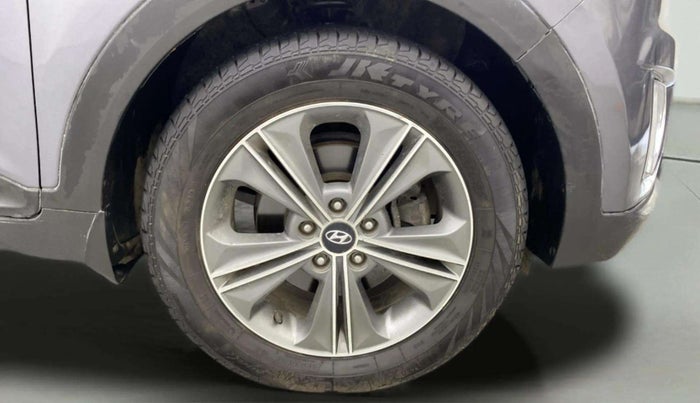 2017 Hyundai Creta SX PLUS AT 1.6 PETROL, Petrol, Automatic, 89,114 km, Right Front Wheel
