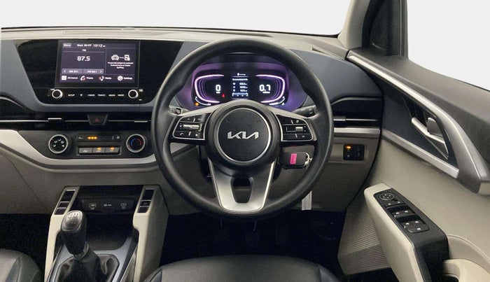 2024 KIA CARENS Premium (O) 1.5 Petrol 7 STR, Petrol, Manual, 26,373 km, Steering Wheel Close Up