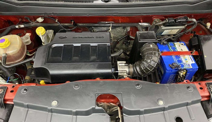 2016 Mahindra Kuv100 K4 6 STR, Petrol, Manual, 51,814 km, Engine View