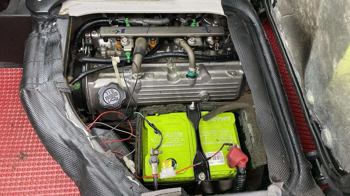 2021 Maruti Eeco 5 STR WITH A/C+HTR, Petrol, Manual, 36,183 km, Engine View - Right