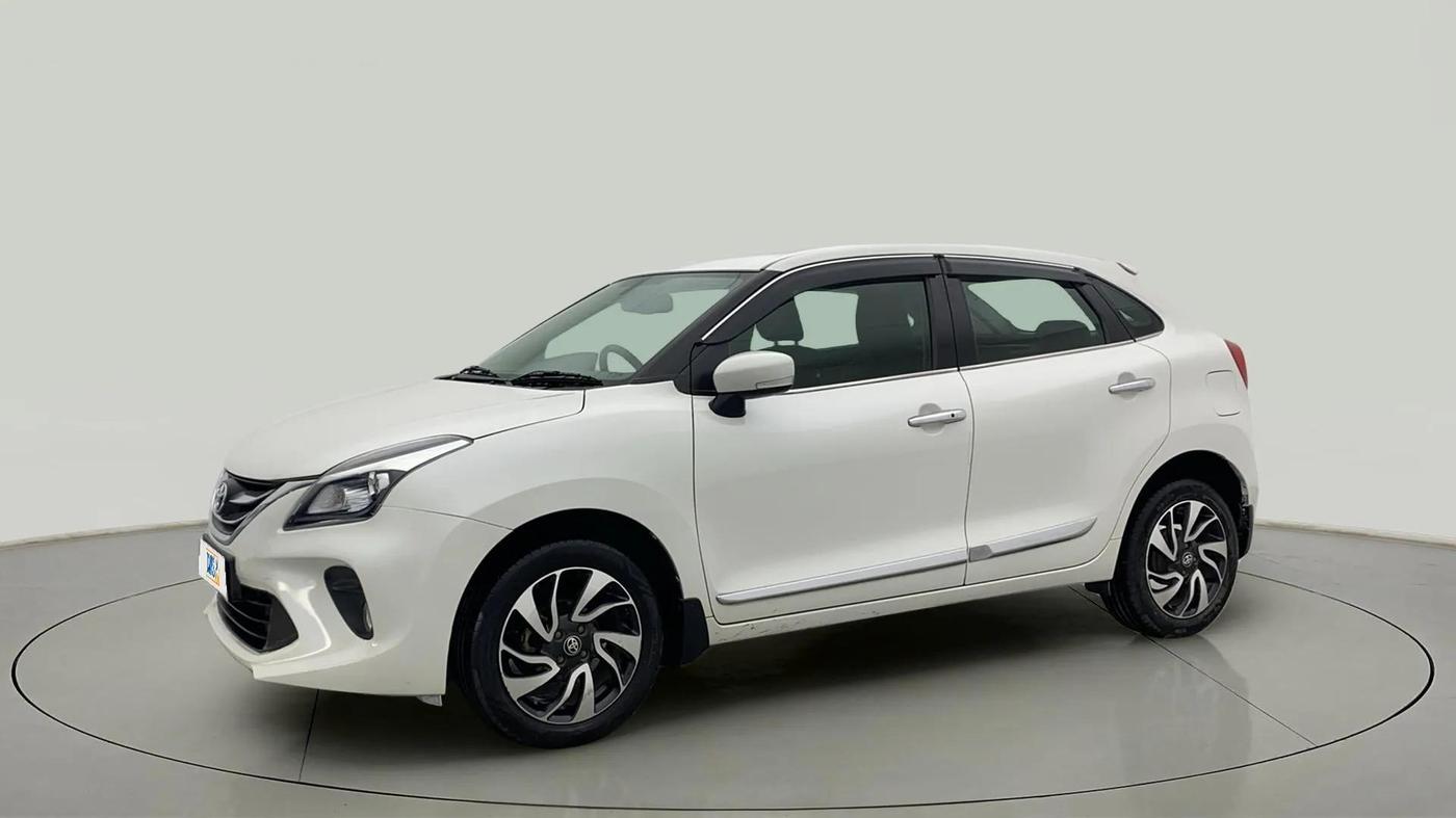 2021 Toyota Glanza V, Petrol, Manual, 52,856 km, Left Front Diagonal